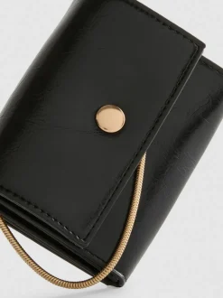 Mittelgroße Brieftasche mit Überschlag