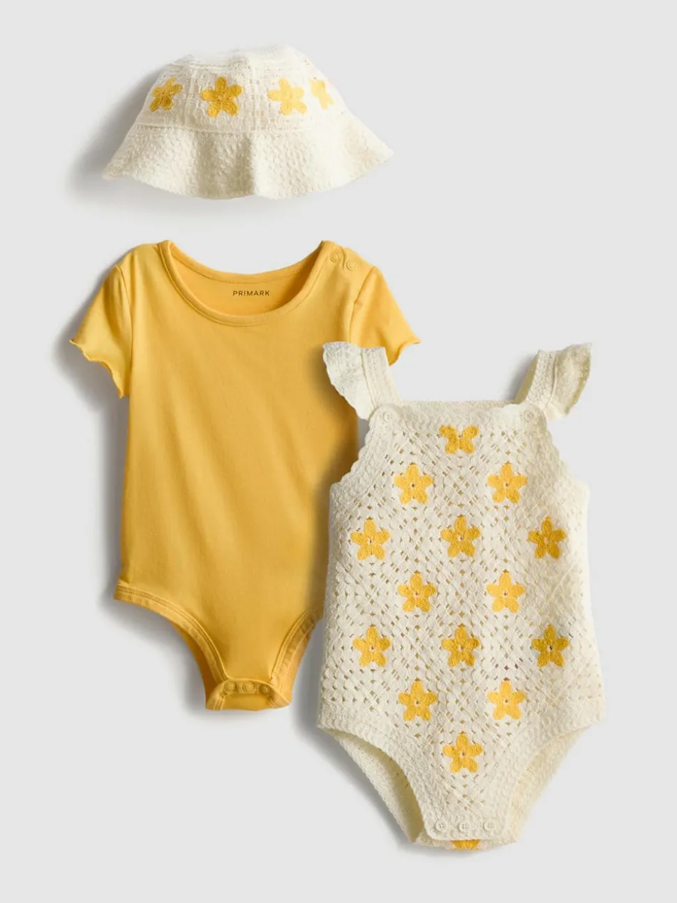 0–18 Monate | Bodys und Sonnenhut für Neugeborene, 2er-Pack