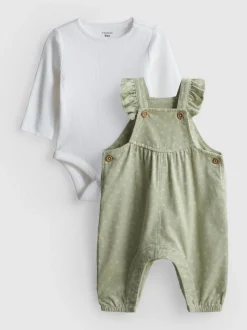 0–18 Monate | Body und Cord-Latzhose für Neugeborene
