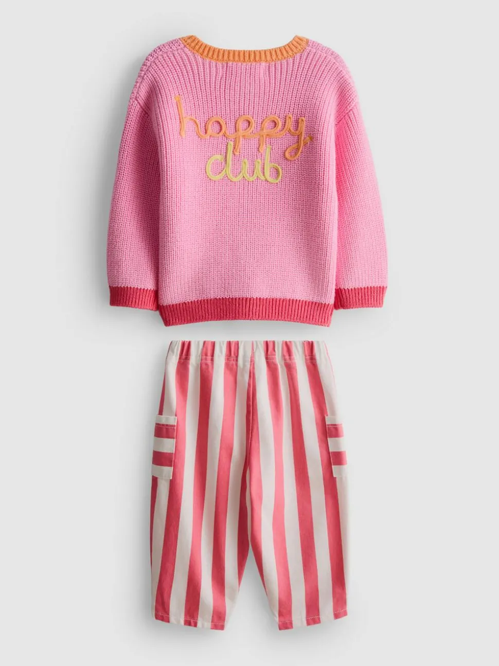 0–18 Monate | Cardigan und Hose für Neugeborene