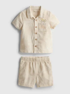 0–18 Monate | „Disney König der Löwen“ Hemd und Shorts für Neugeborene