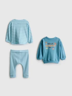 0–18 Monate | „Disney Pixar Toy Story“ T-Shirt, Leggings und Jacke für Neugeborene
