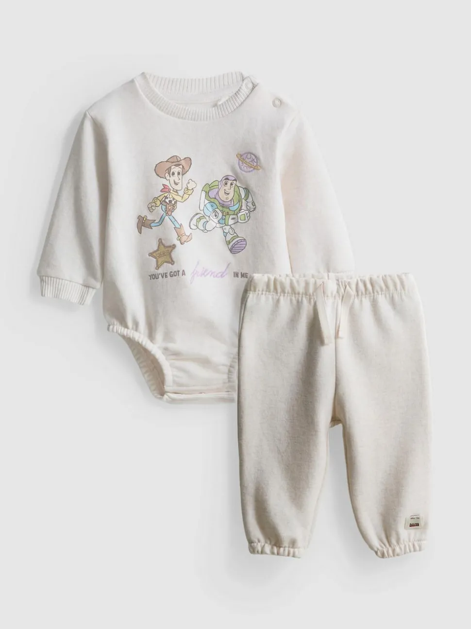 0–18 Monate | „Disney Pixar Toy Story“ Body und Jogginghose für Neugeborene
