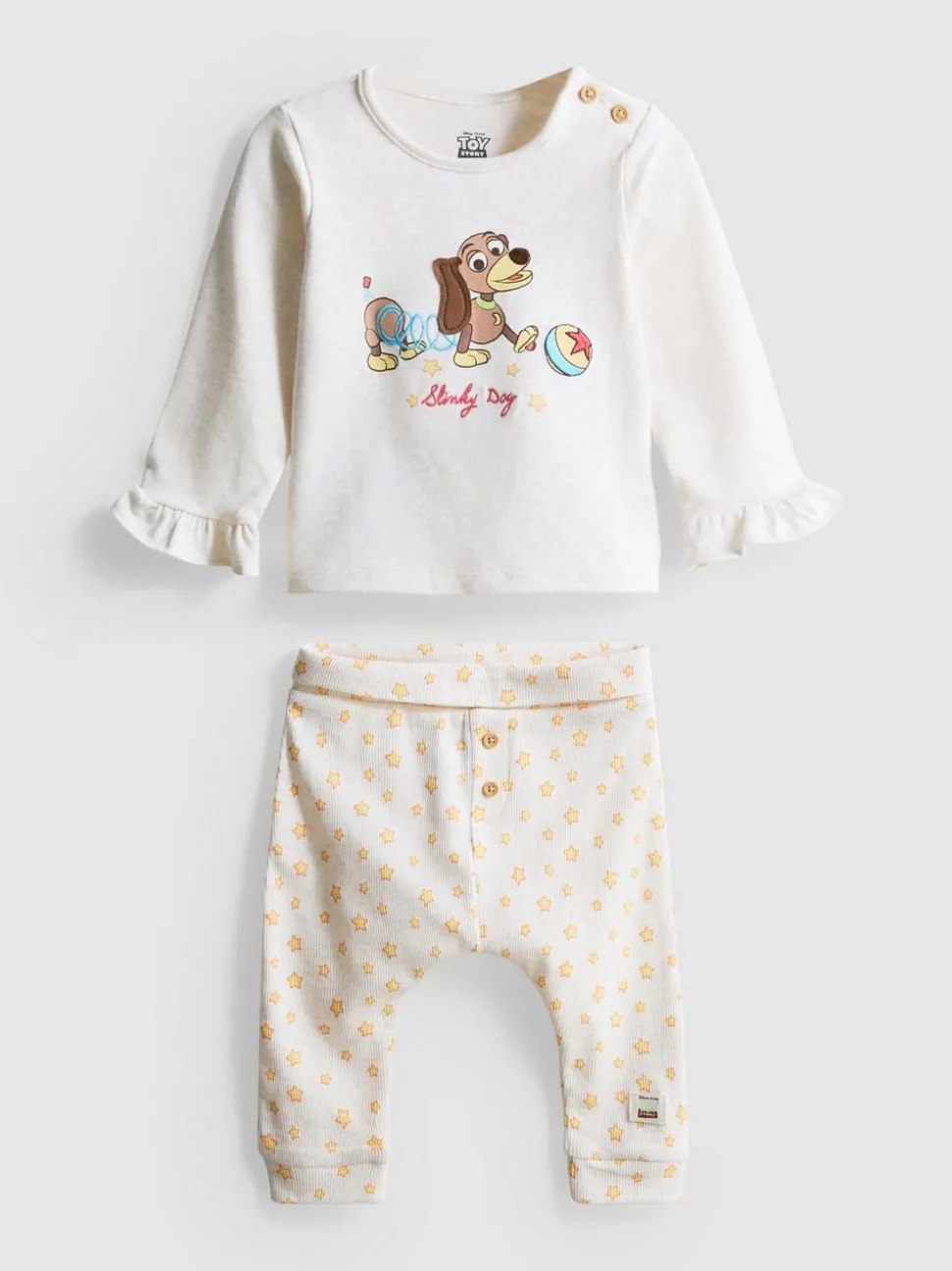 0–18 Monate | „Disney Pixar Toy Story“ Rüschentop und Leggings für Neugeborene
