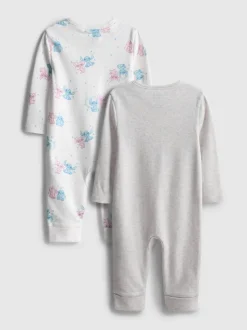 0–24 Monate | „Disney Stitch“ Babystrampler, 2er-Pack