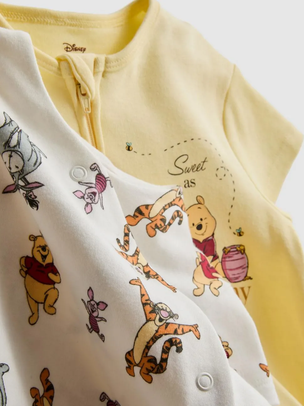 0–24 Monate | „Disney Winnie Puuh“ Strampler, 2er-Pack