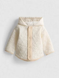 0–18 Monate | Gesteppte Bären-Jacke für Neugeborene