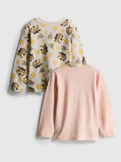 0–18 Monate | Langarmshirts für Neugeborene, 2er-Pack