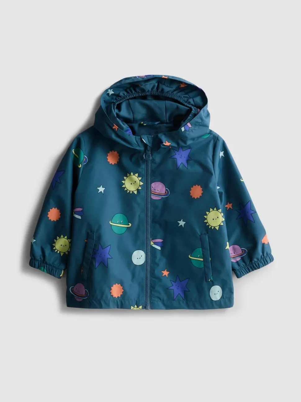 0–18 Monate | Regenjacke mit Reißverschluss für Neugeborene