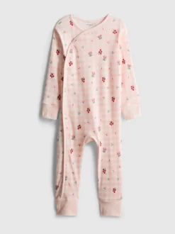 0–24 Monate | „Stacey Solomon“ Babystrampler mit Wickelfront