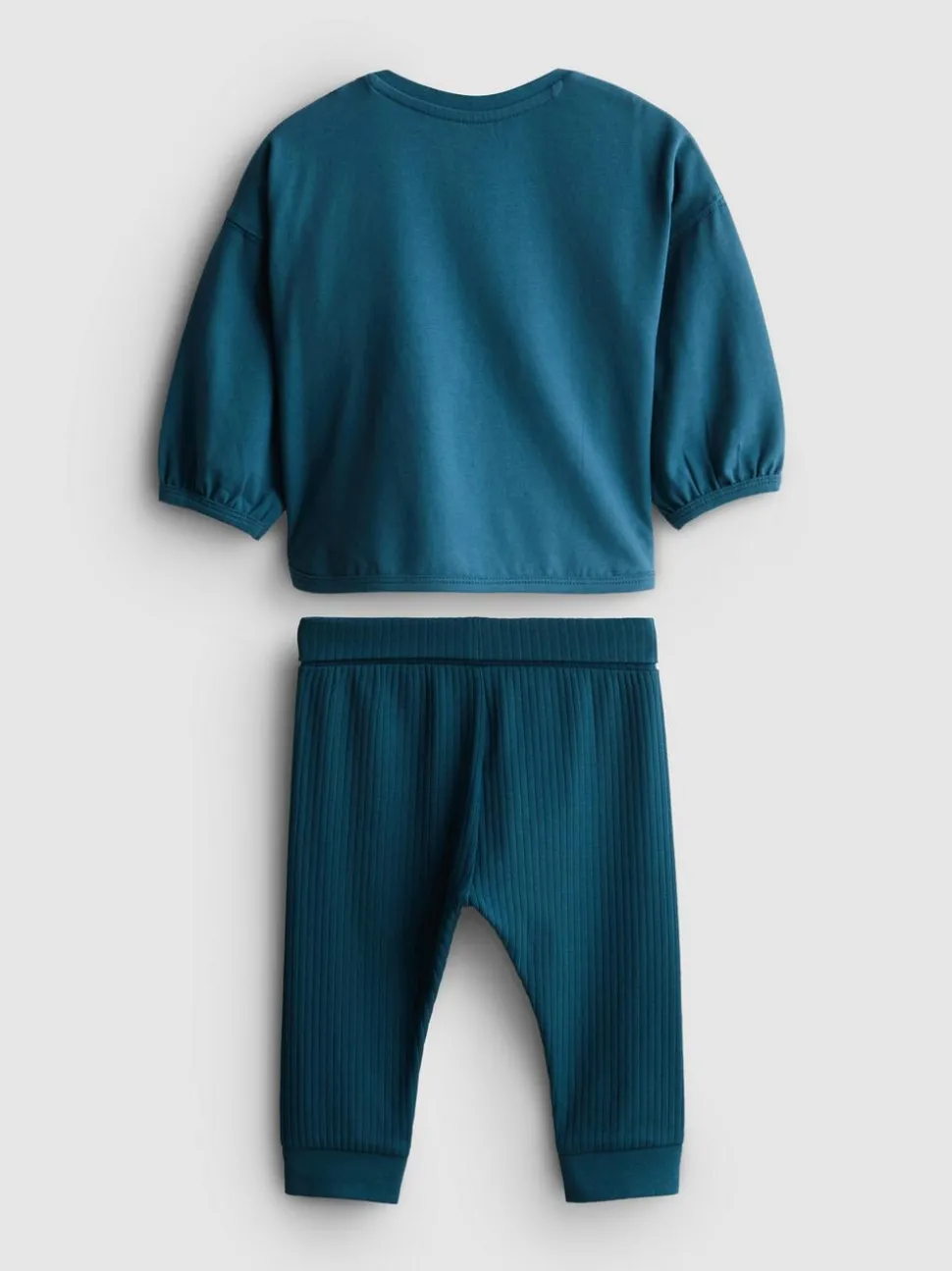0–18 Monate | Sweatshirt und Leggings mit hohem Baumwollanteil für Neugeborene im Set