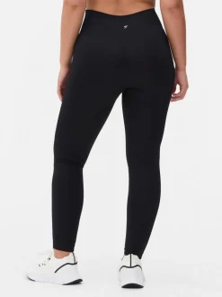 Nahtlose Leggings mit hohem Bund