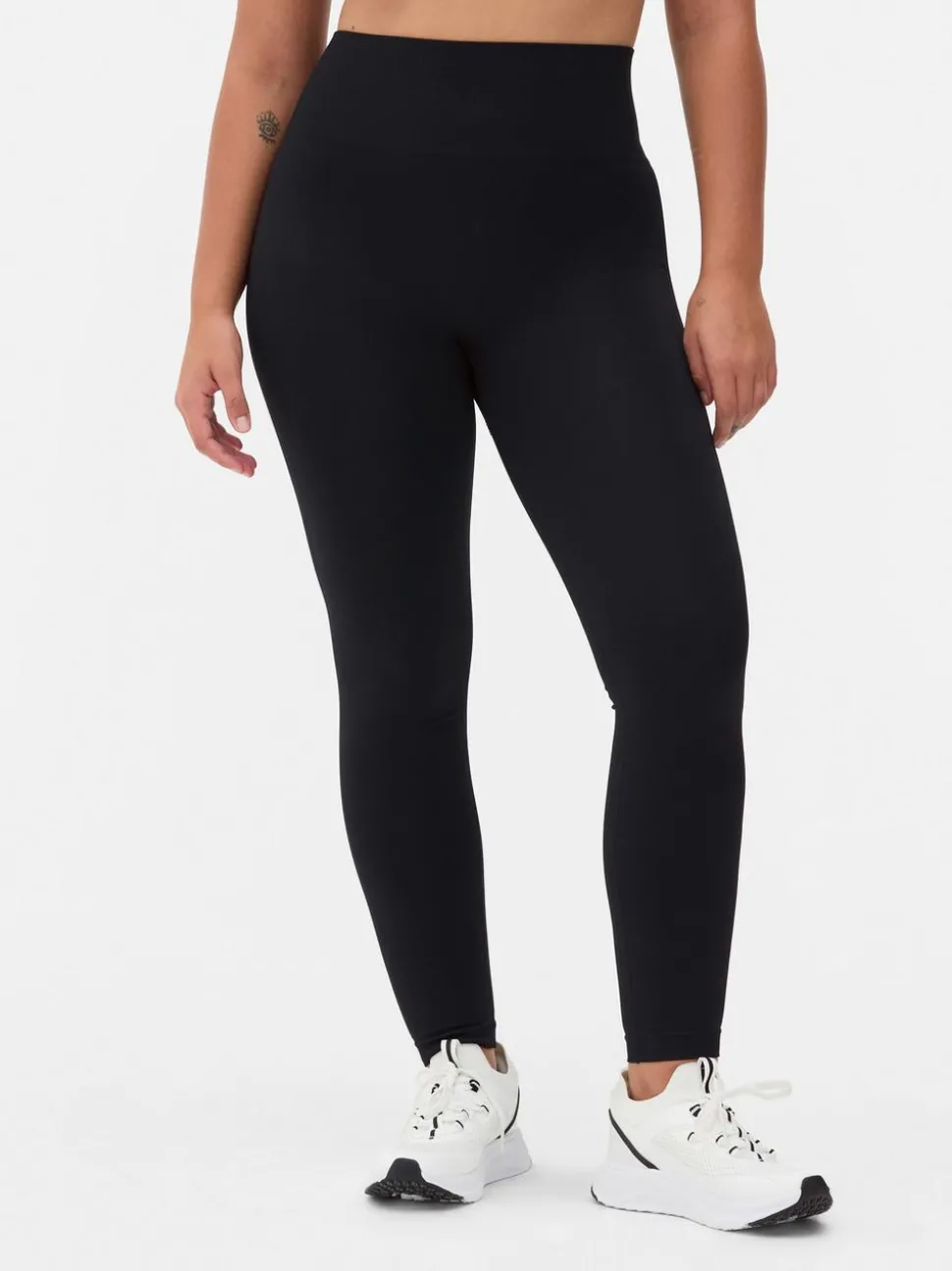 Nahtlose Leggings mit hohem Bund