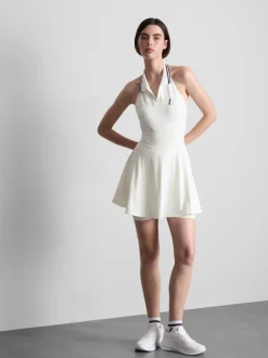 Nahtloses „Prince“ Mini-Tenniskleid