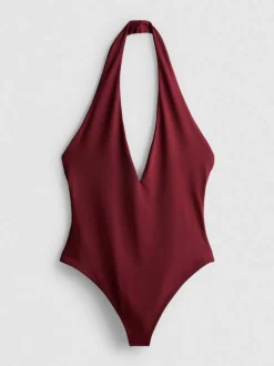 Neckholder-Body mit tiefem Dekolleté