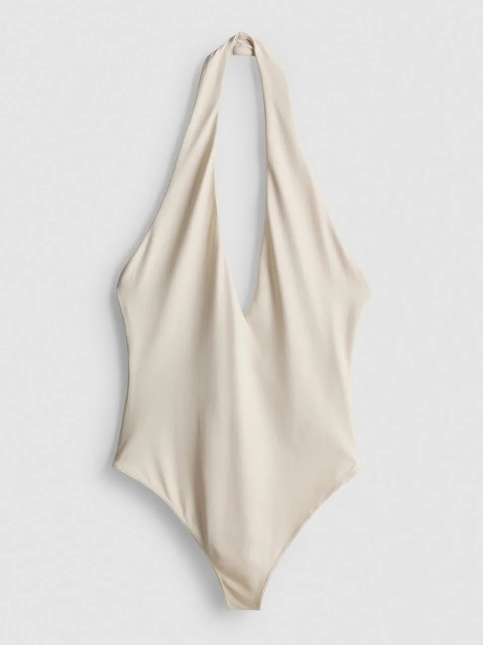 Neckholder-Body mit tiefem Dekolleté