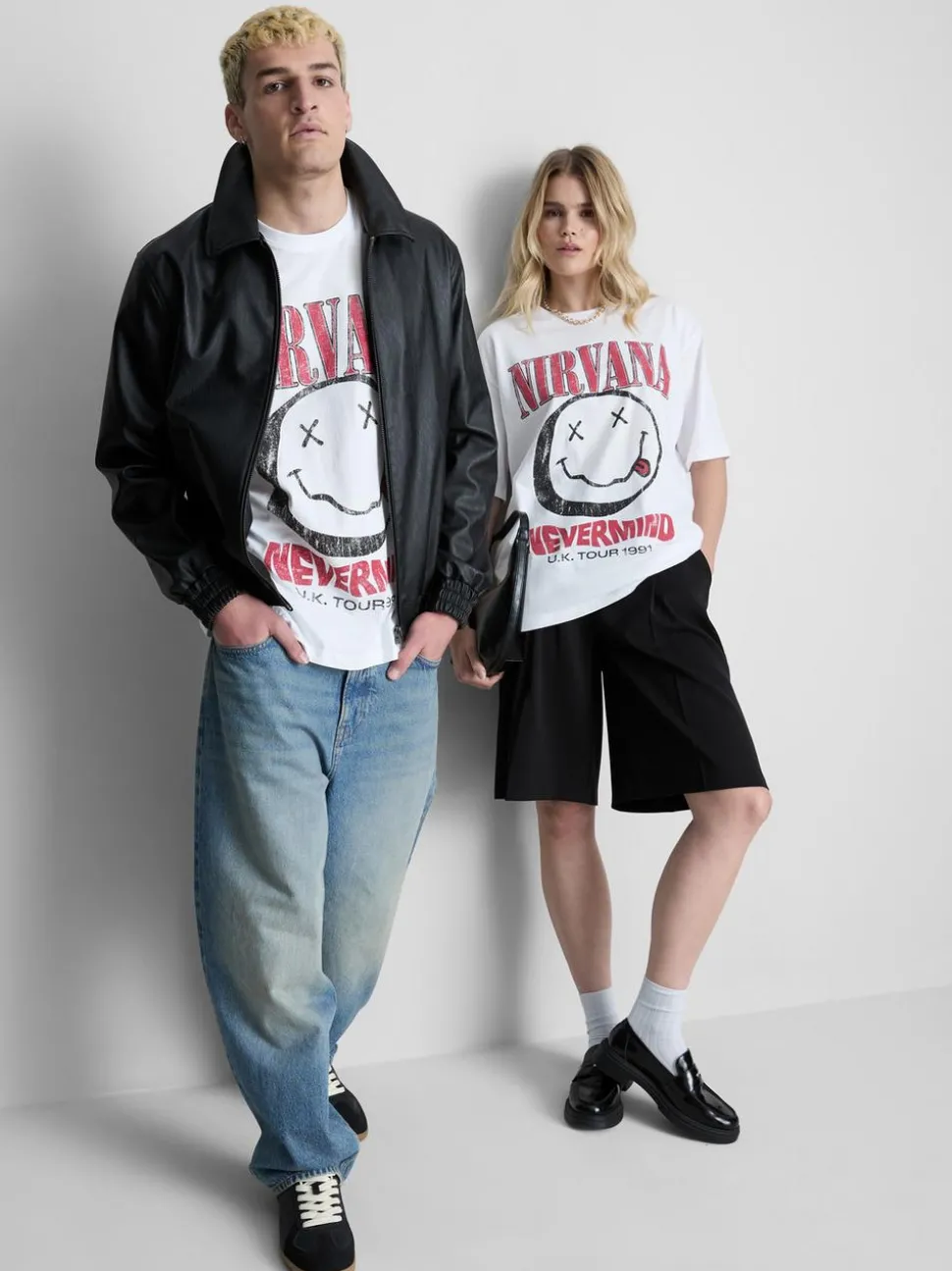 „Nirvana“ T-Shirt mit Grafik