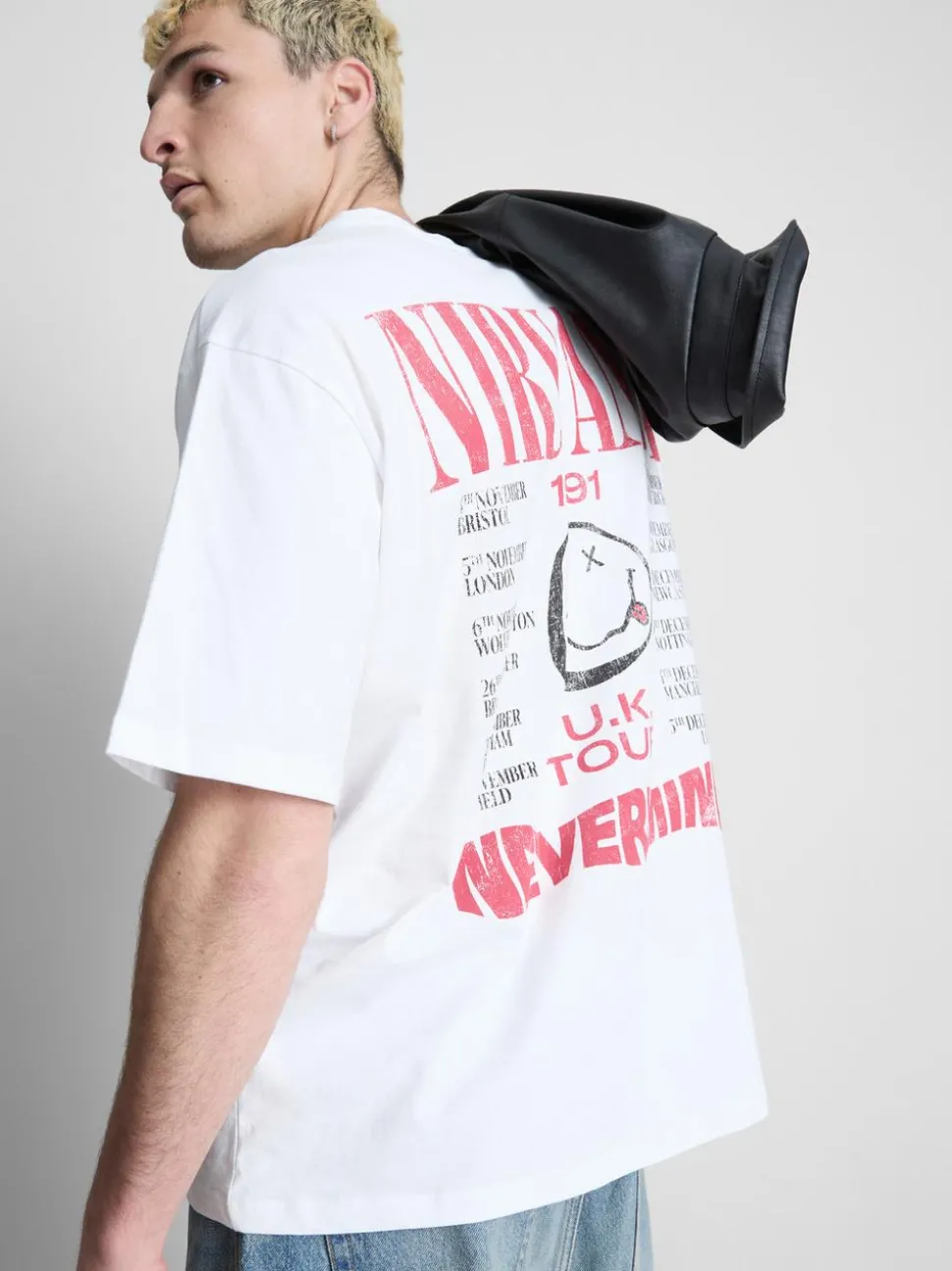 „Nirvana“ T-Shirt mit Grafik