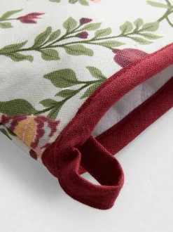 Ofenhandschuh mit Blumenmuster