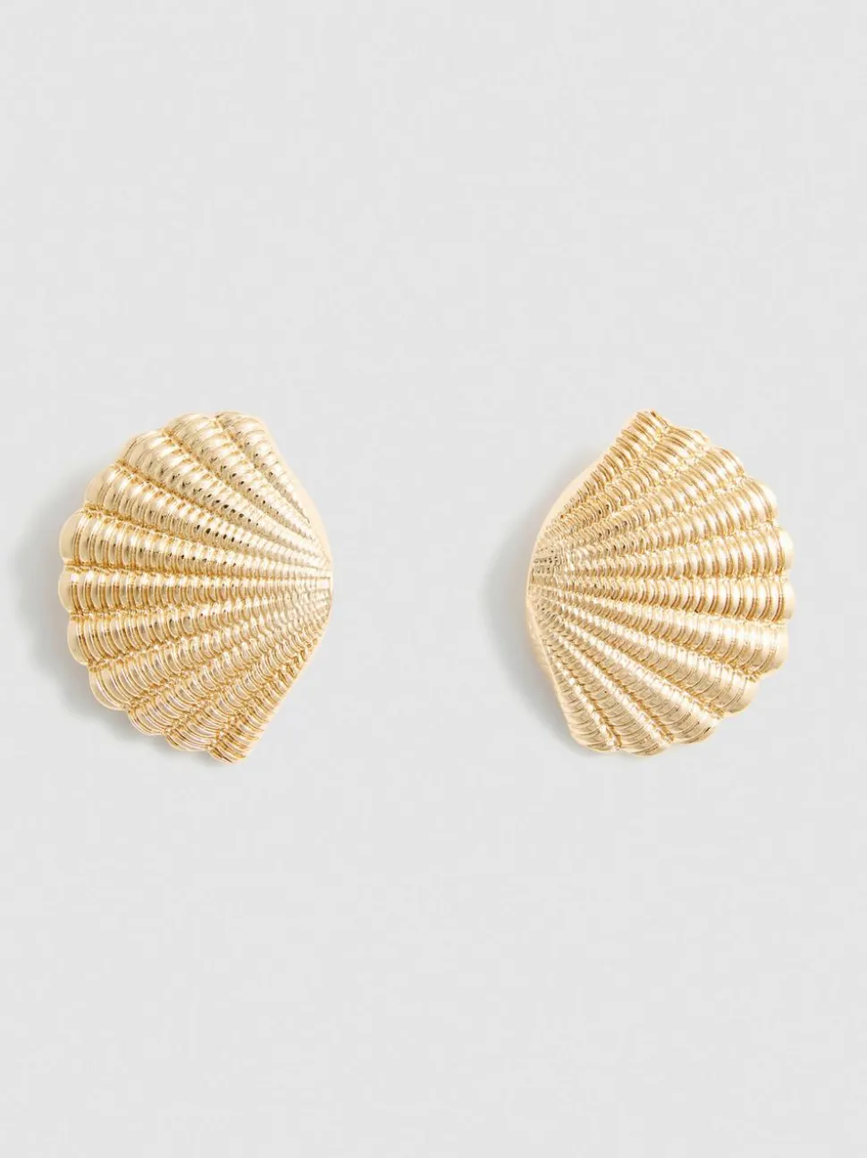 Ohrstecker in Muschelform