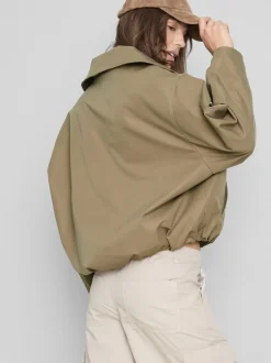 Oversized-Bomberjacke