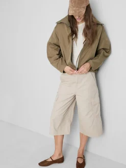 Oversized-Bomberjacke