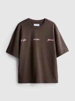 Oversized-T-Shirt mit Grafik