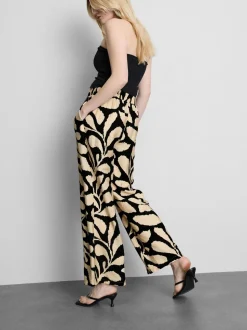 Palazzo-Hose mit Print