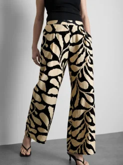Palazzo-Hose mit Print
