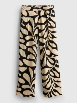 Palazzo-Hose mit Print
