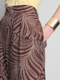 Palazzo-Hose mit Print