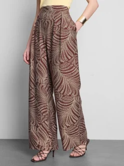 Palazzo-Hose mit Print
