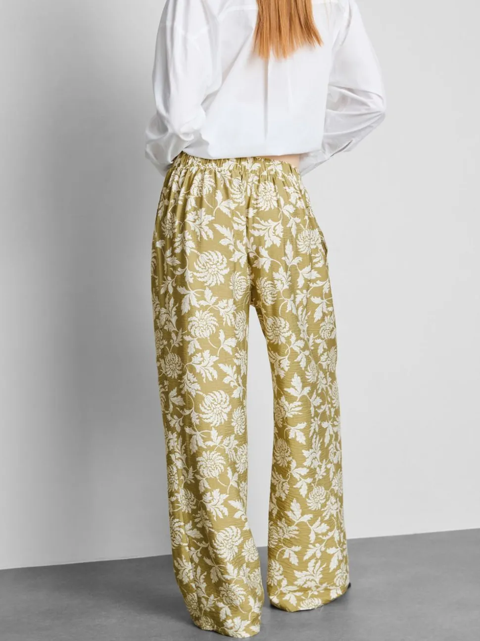 Palazzo-Hose mit Print
