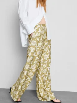 Palazzo-Hose mit Print