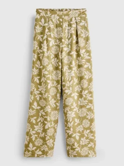 Palazzo-Hose mit Print