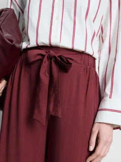 Palazzo-Hose mit Schleife