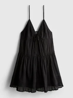 „Paula Echevarría“ Minikleid mit Spitzenbesatz und Rüschen