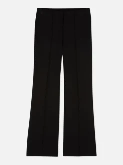 Ponté-Leggings mit mittlerer Leibhöhe und ausgestelltem Bein