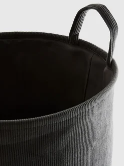 Pop-up-Wäschekorb aus Cord