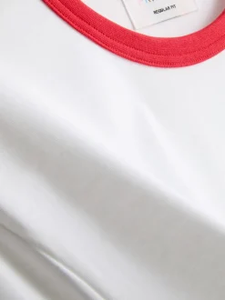 „Pride“ Ringer-T-Shirt aus reiner Baumwolle