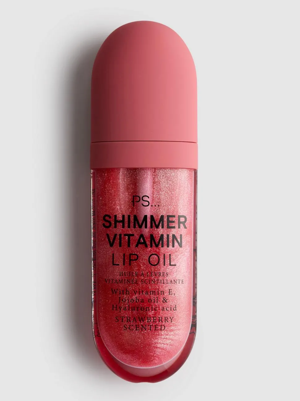PS... Duftendes, schimmerndes Lippenöl mit Vitaminen