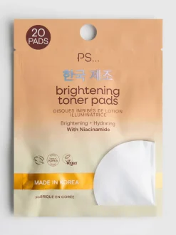 PS... K-Beauty Aufhellende Tonerpads fürs Gesicht, 20er-Pack