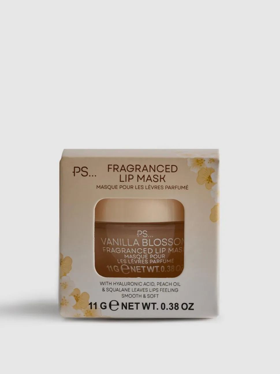 PS… Lippenmaske für die Nacht mit Vanilleduft