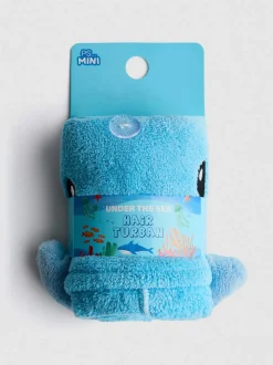 PS... Mini Haarturban im Unterwasser-Design