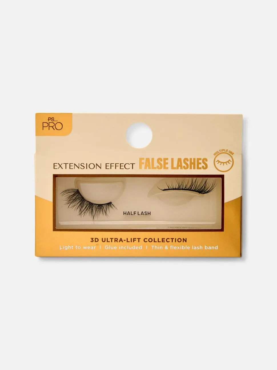 PS... Pro Halbe, künstliche Wimpern