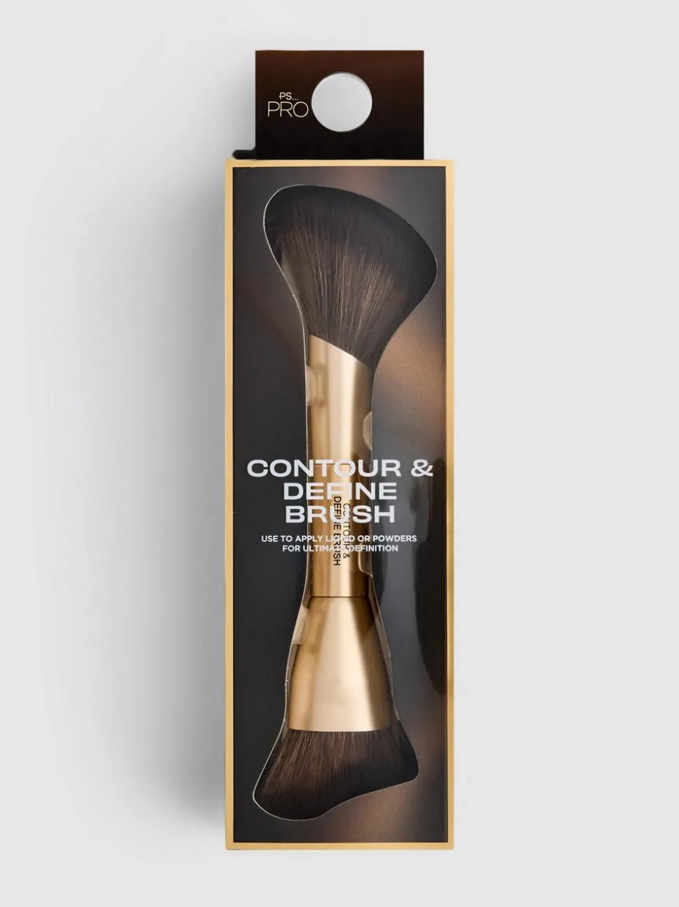 PS... Pro Zweiseitiger Make-up-Pinsel