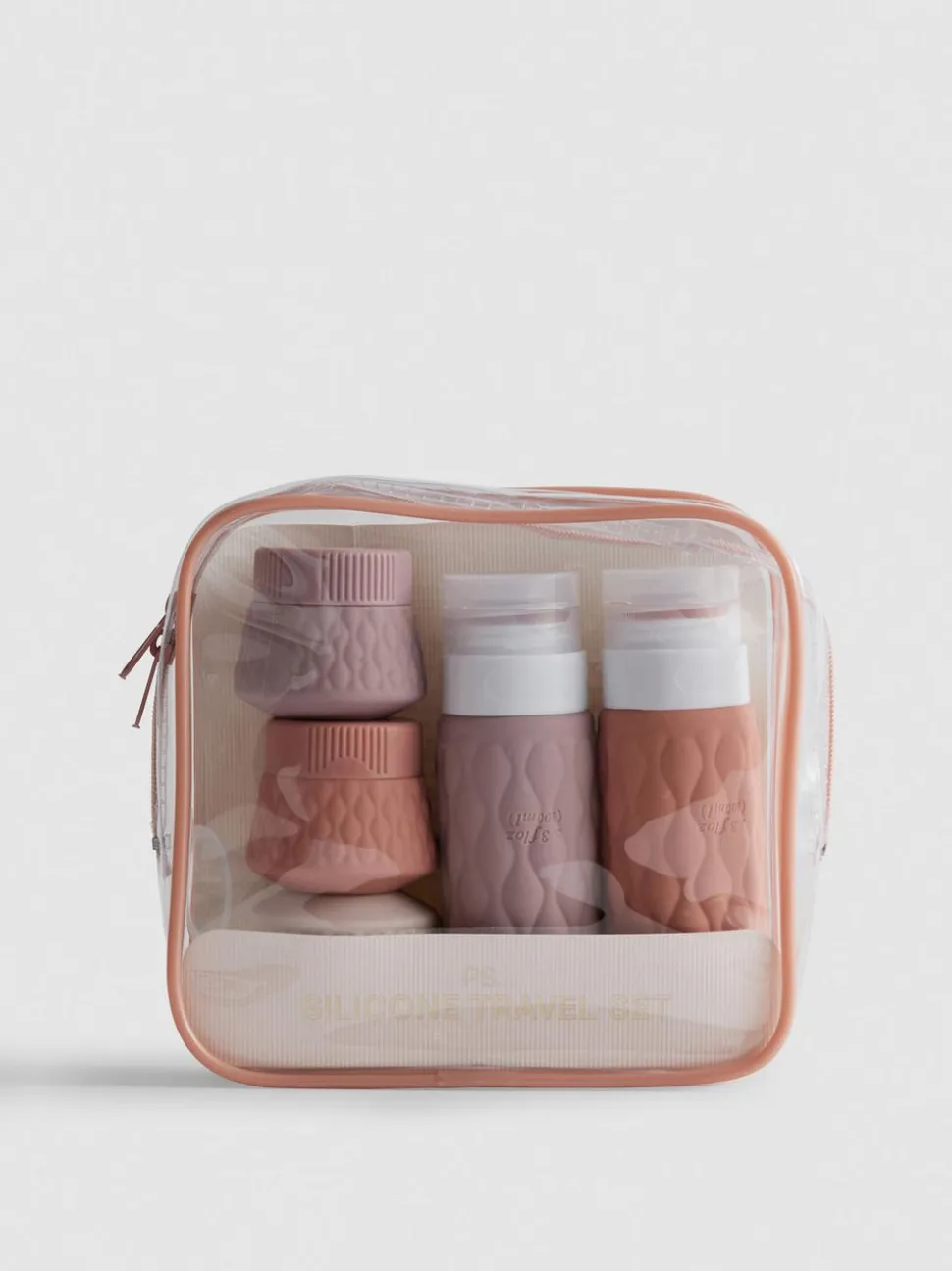 PS... Reiseset aus Silikon, 5er-Pack