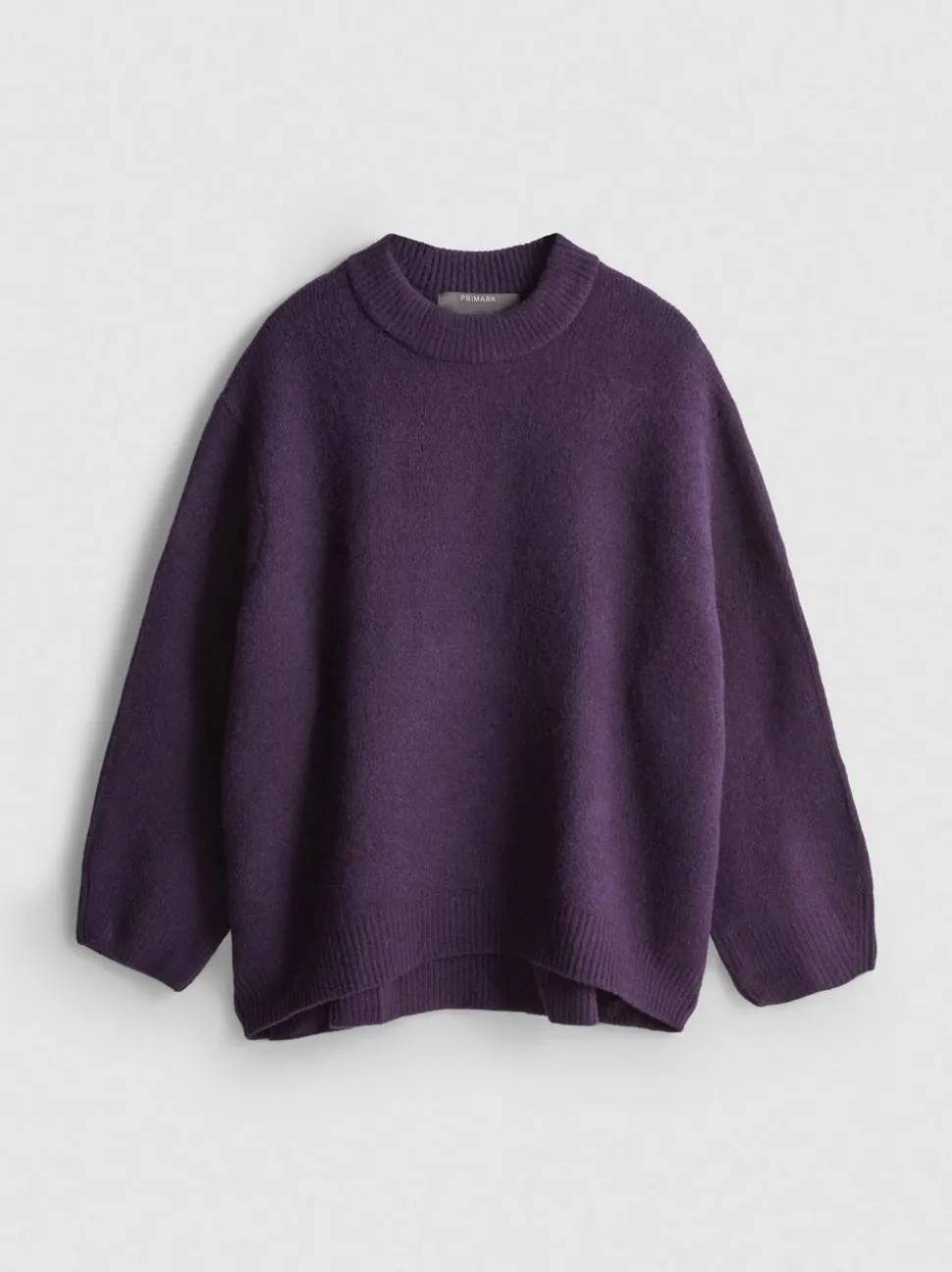 Pullover aus Wollgemisch mit Rundhalsausschnitt im Oversized-Look