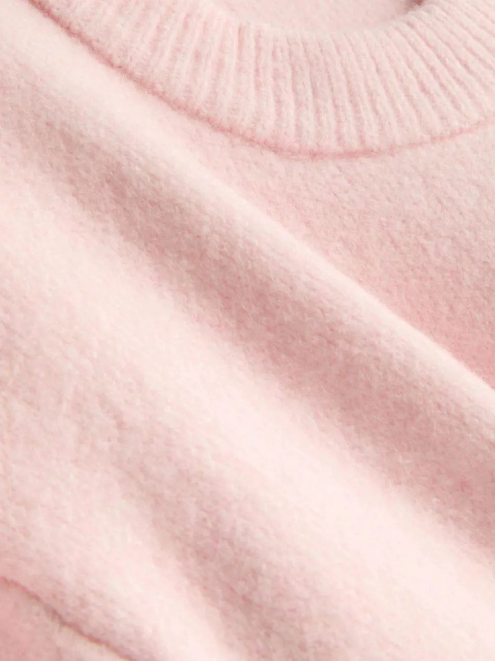 Pullover aus Wollgemisch mit Rundhalsausschnitt im Oversized-Look