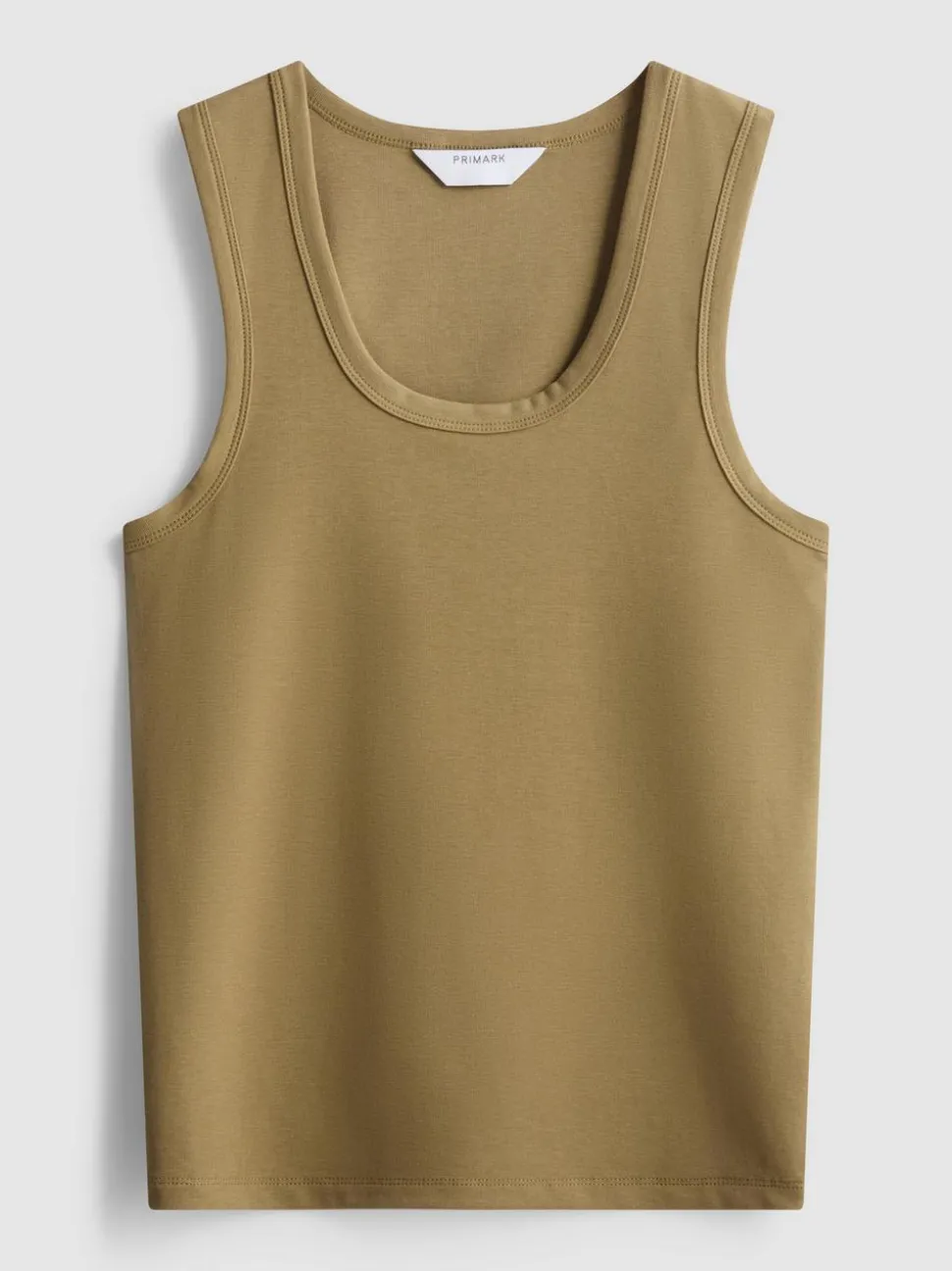 Racerback-Tanktop mit U-Ausschnitt